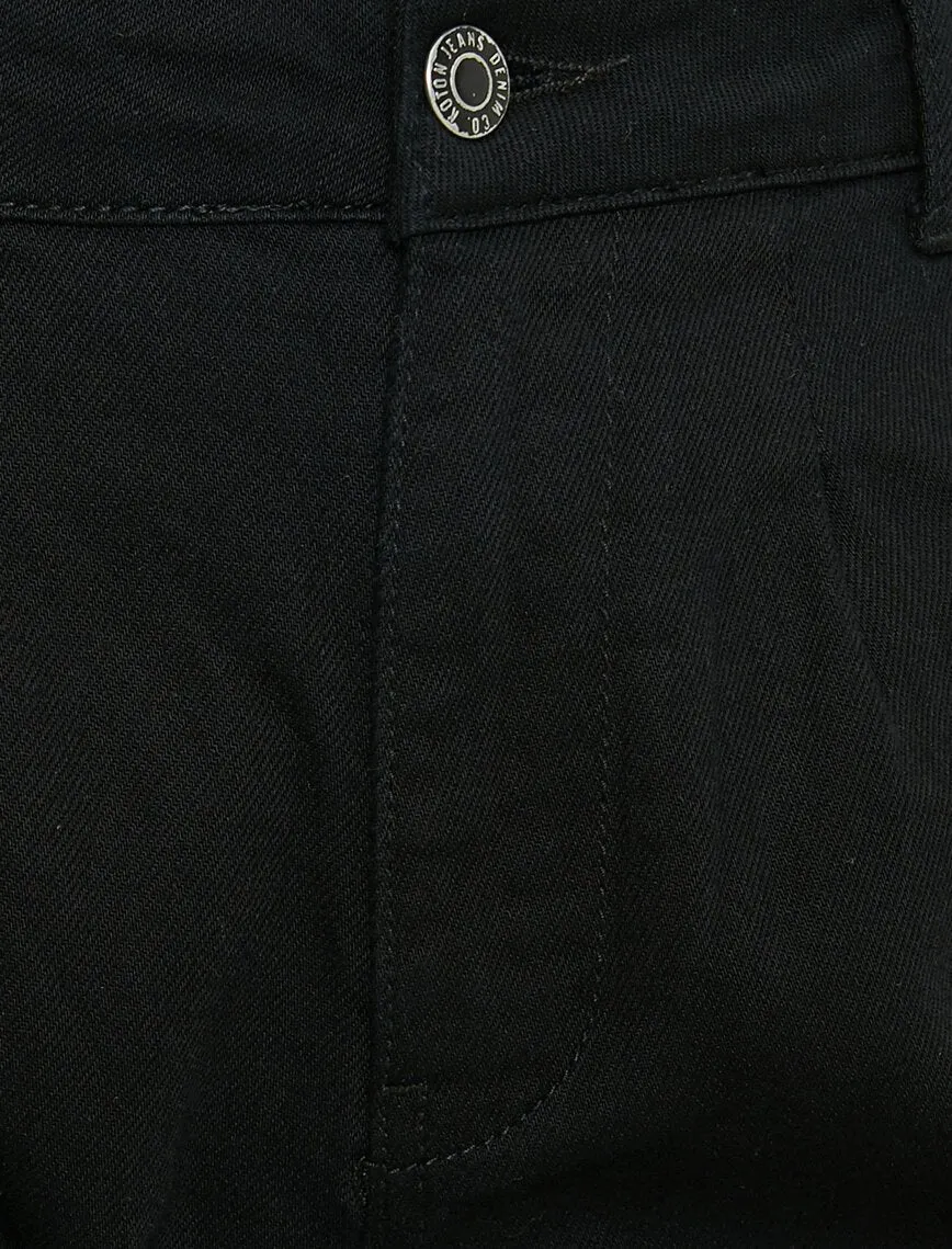16337 Black Casual Trousers