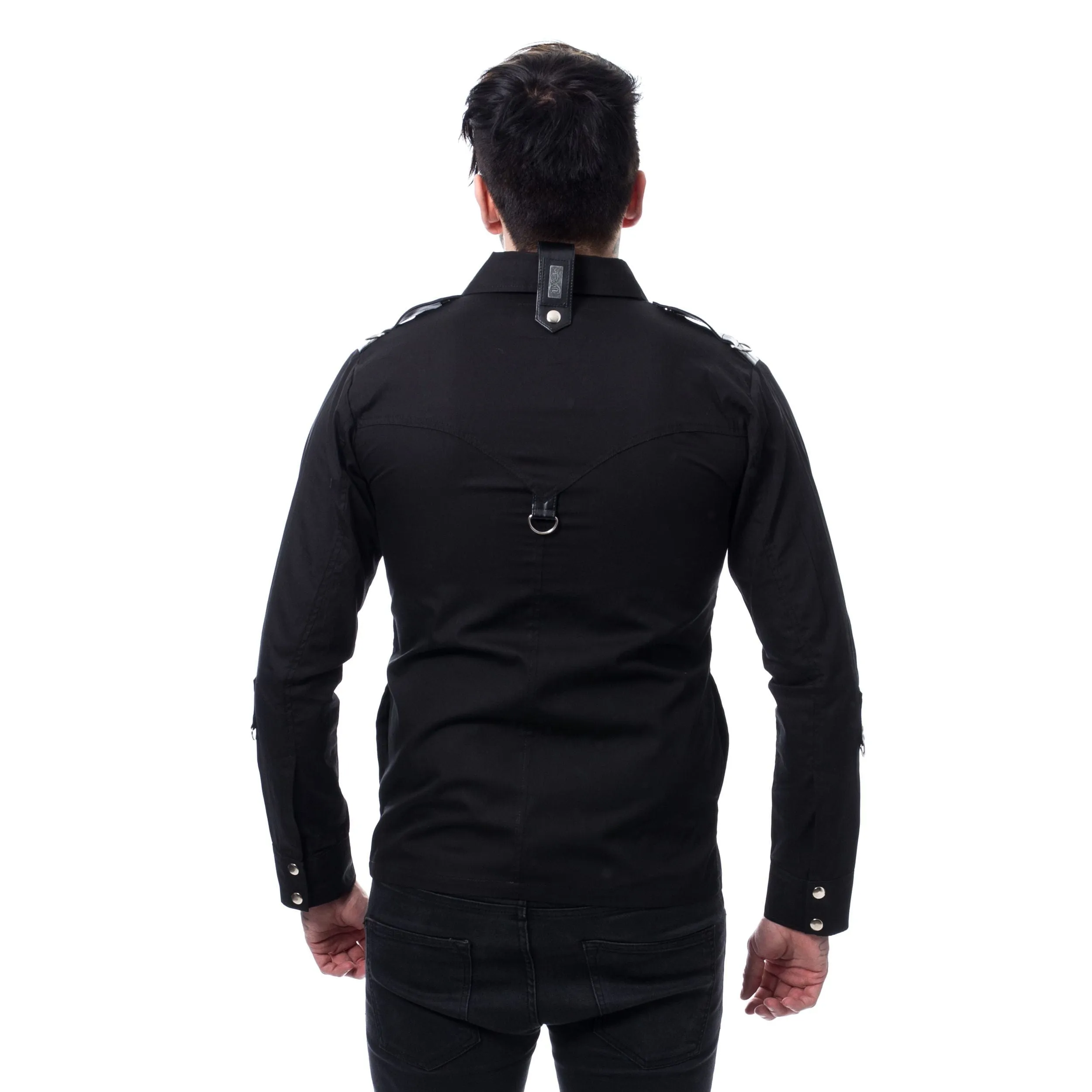 Black Cooper Shirt - Classic and Stylish Mens Wear