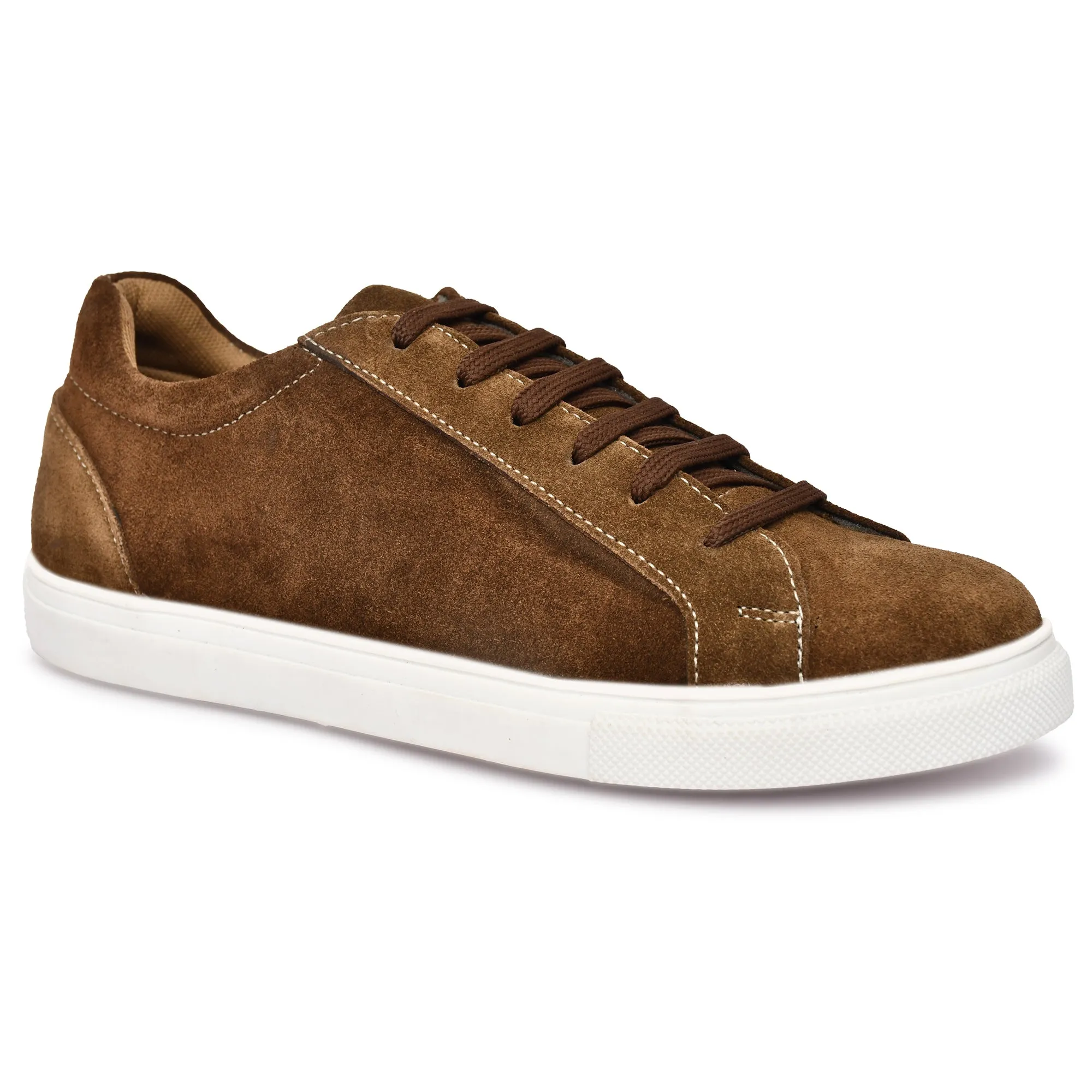 Country Maddox Brown Suede Leather Shoes