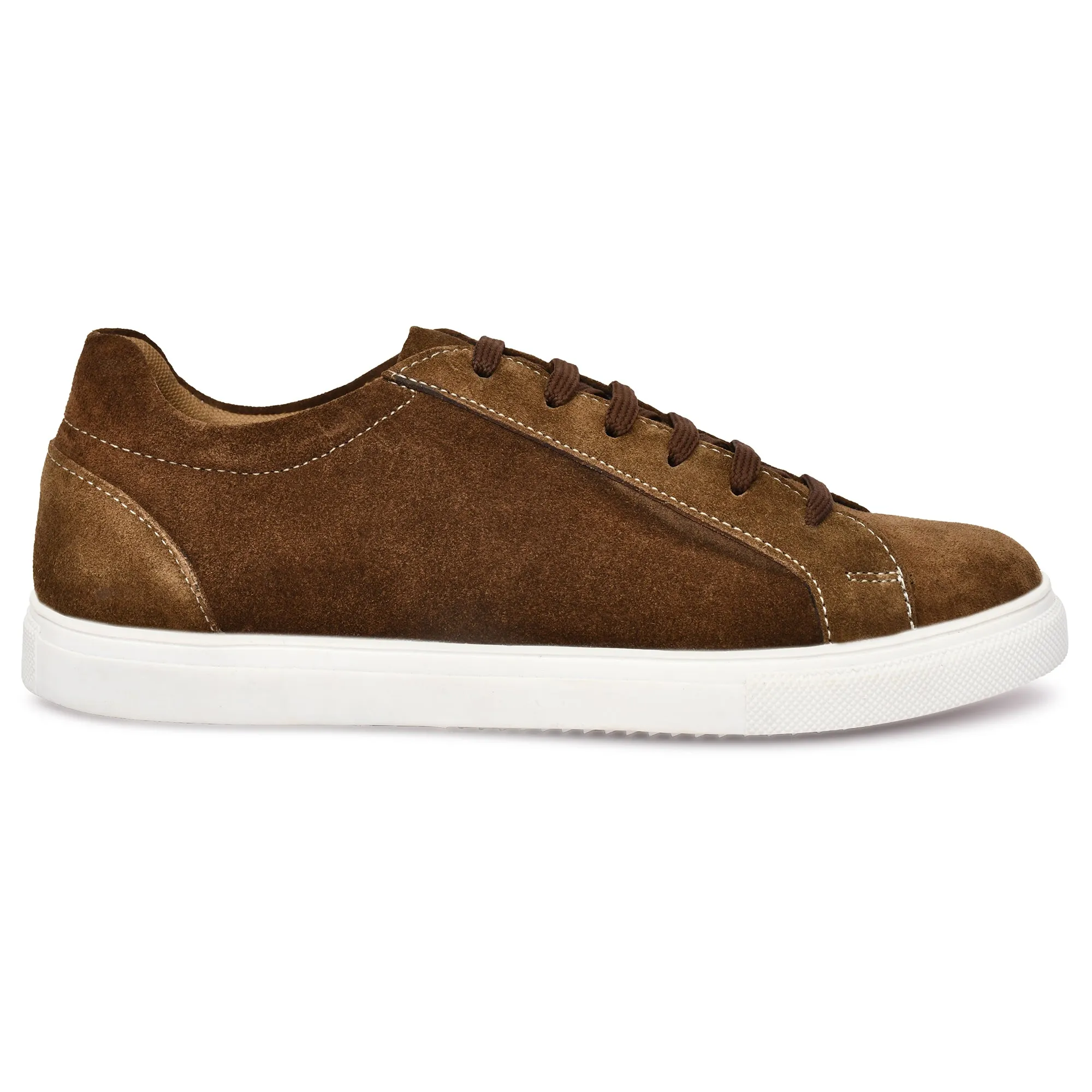 Country Maddox Brown Suede Leather Shoes