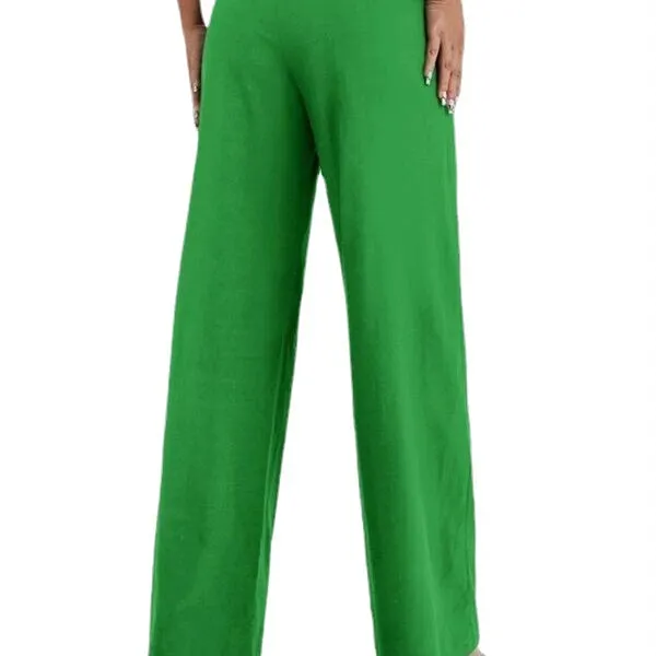Fashion High Waist Casual Wide-Leg Pants