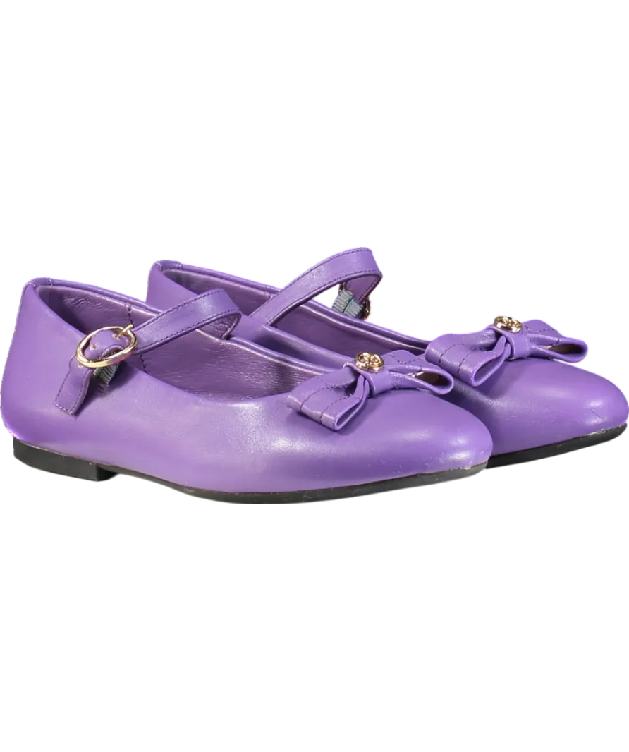Luxelim Purple Isla Leather Shoes UK 11.5 EU 30 